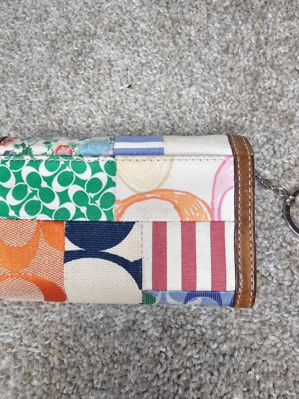 Coach patchwork wallet